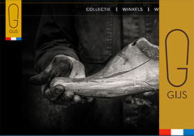 Logo en website Gijs schoenen